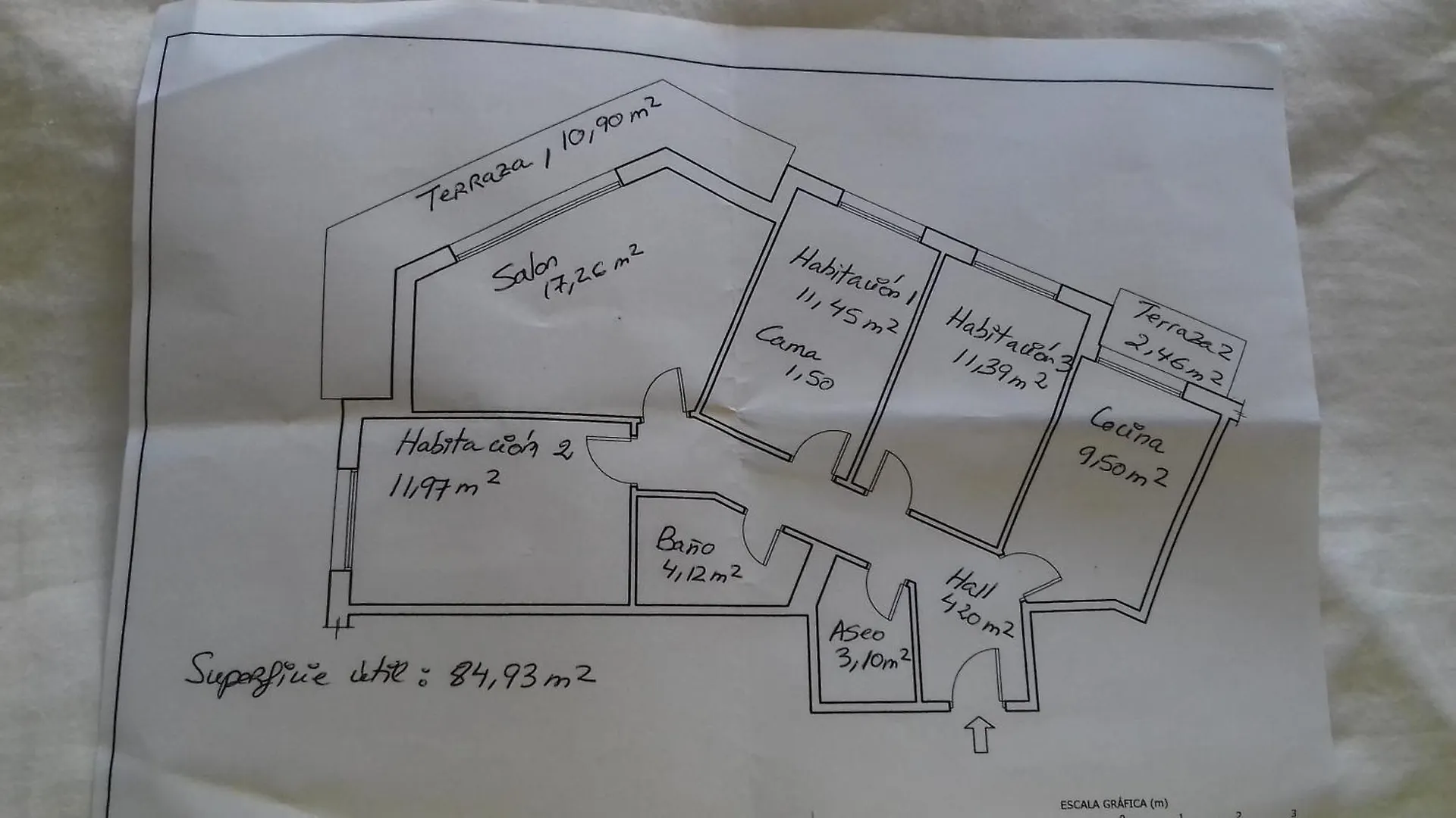 Apartamento Grande Con Posibilidad De Garage Con 2 Banos Y 2 Terrazas ビルバオ 0*,